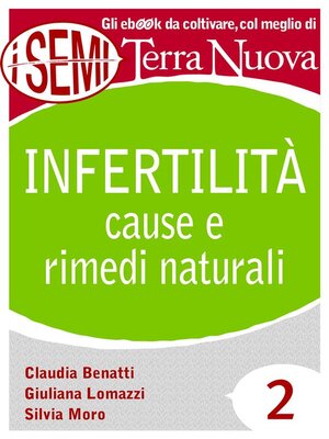 cover image of Infertilità--cause e rimedi naturali